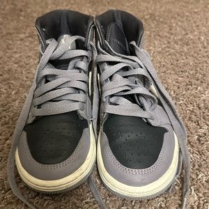 Black & Gray Jordan 1’s
